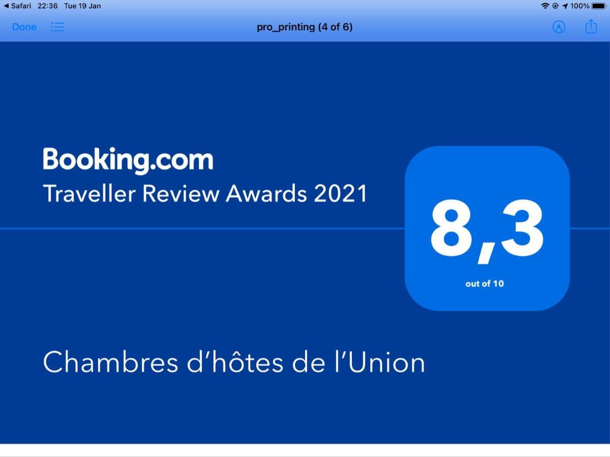 Chambres D'Hotes De L'Union Nizas  Esterno foto